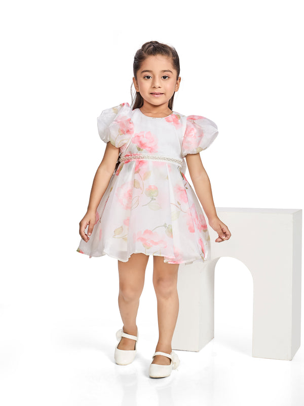 Girls Digital Print Dress 21222