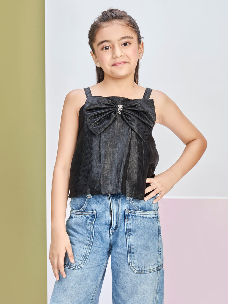 Girls Textured Top 21240