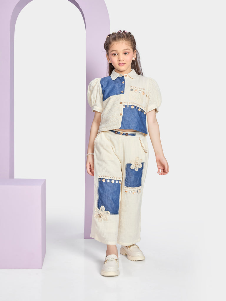 Girls Fashion Pant & Top 21256