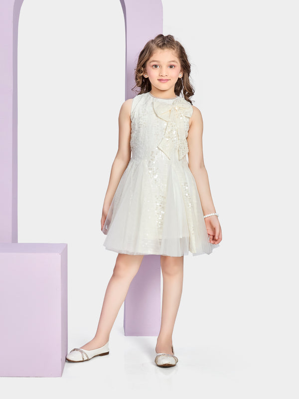 Girls Sequins Dress 21268