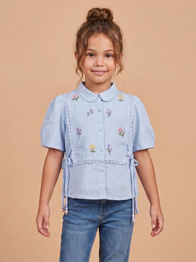 Girls Embroidered Top 21272