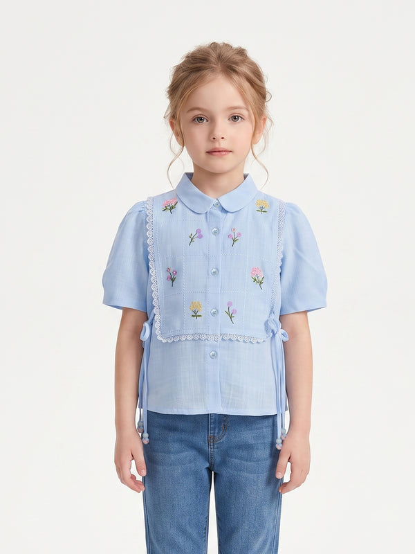 Girls Embroidered Top 21272
