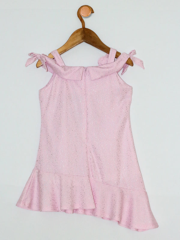Girls Foiled Dress 17825