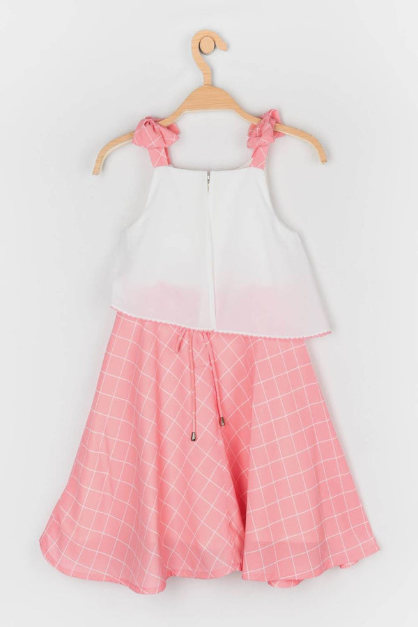 Peppermint Girls Printed Dress 11350 2