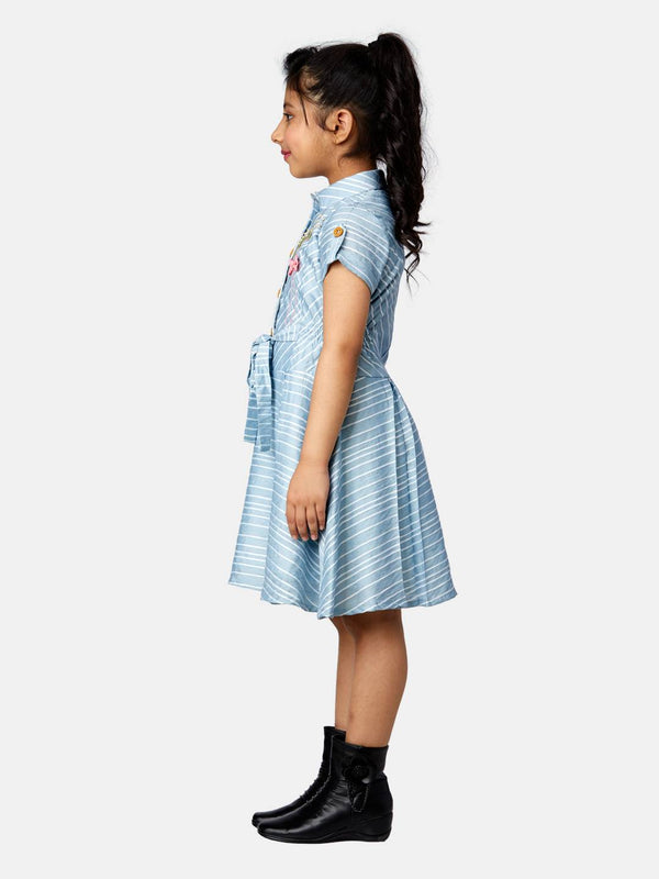 Peppermint Girls Blue Regular Dress 13317 2