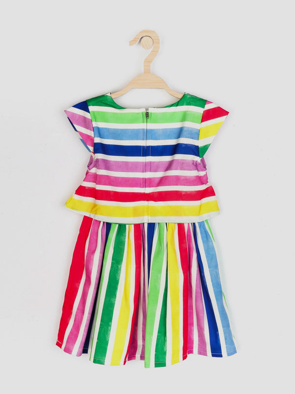 Peppermint Girls Assorted Printed Dress 12351 2