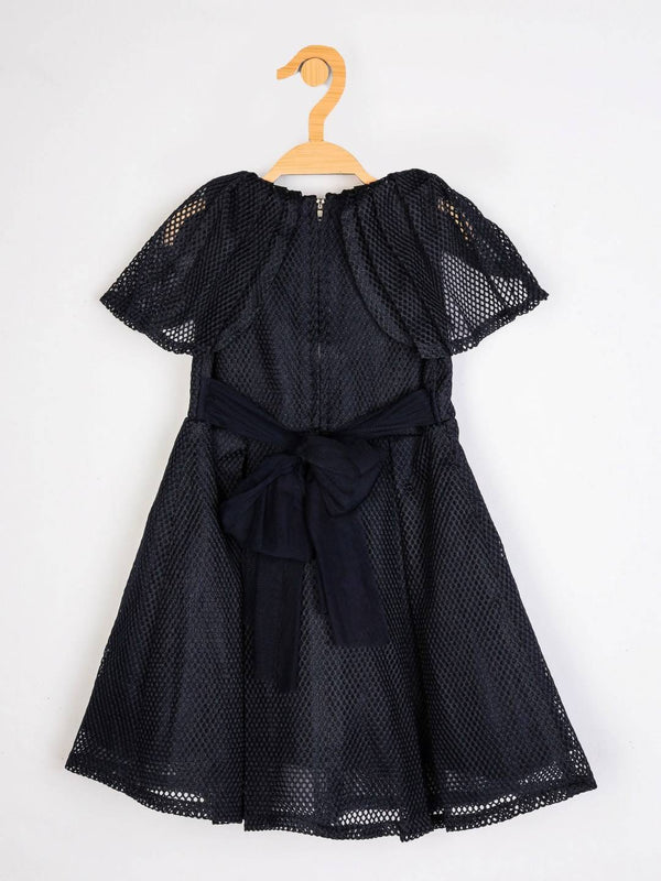 Peppermint Girls Navy Blue Regular Dress 12700 2