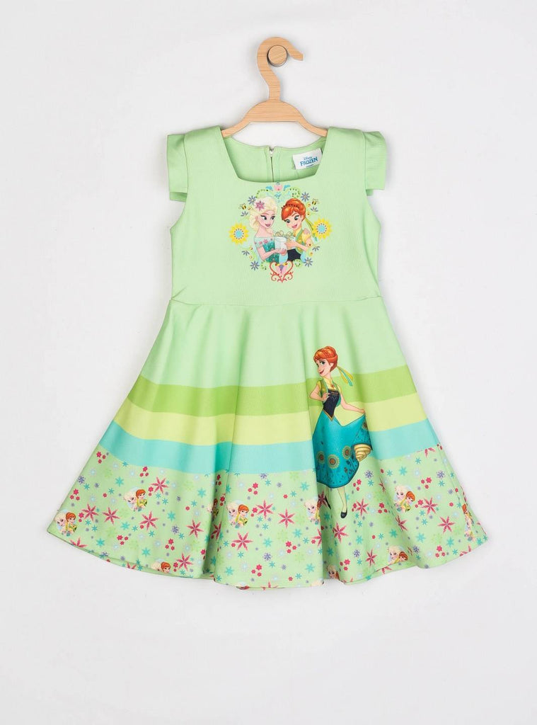 Peppermint Girls Green Regular Dress 12849 1