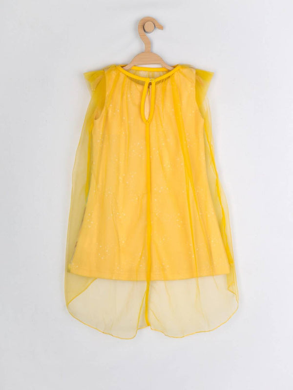 Peppermint Girls Mustard Regular Dress 12861 2