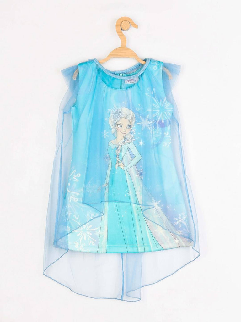Peppermint Girls Blue Net Dress 12868 1
