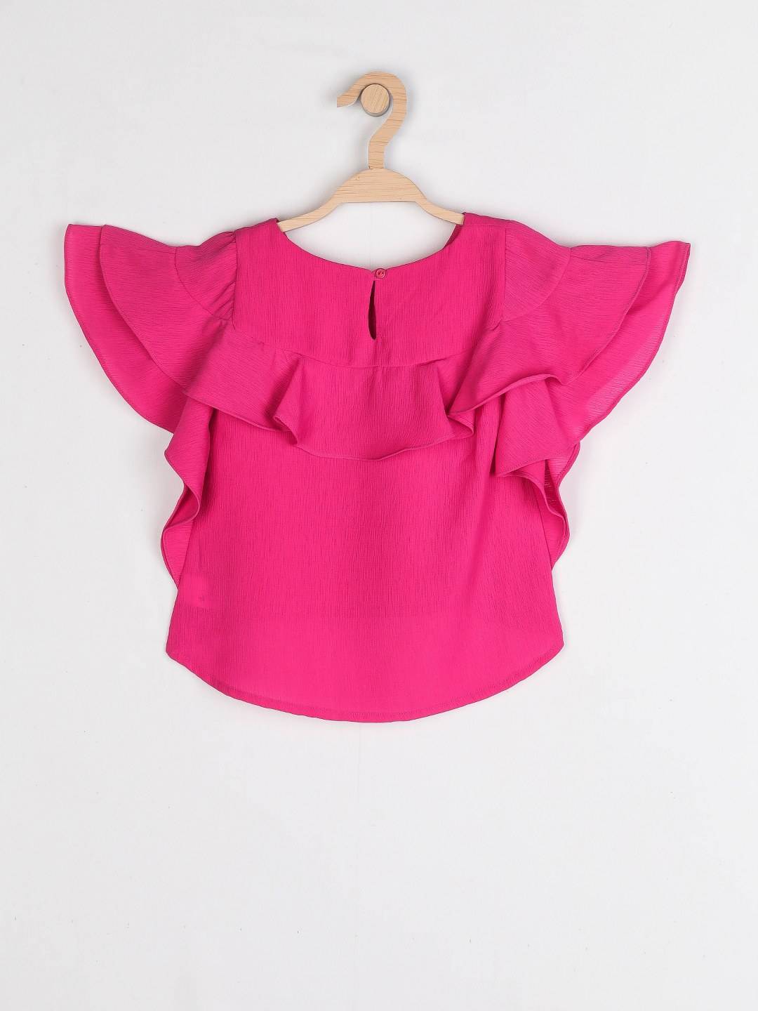 Girls Pink Regular Top 12532 | Peppermint