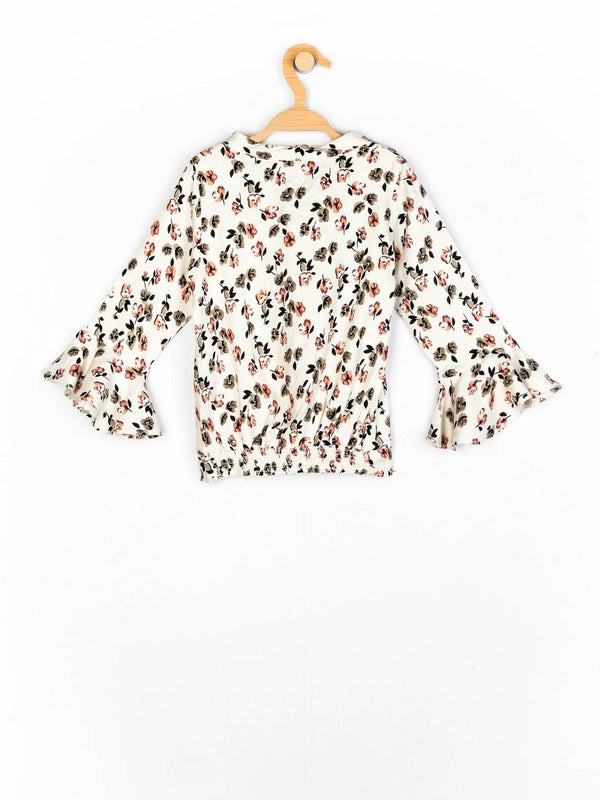 Peppermint Girls Off White Regular Top 12730 2