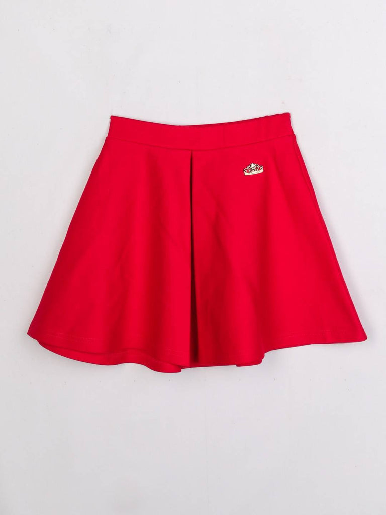 Peppermint Girls Red Regular Skirt 12905 1
