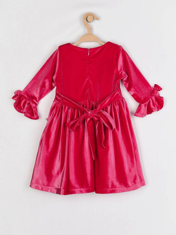 Peppermint Girls Pink Regular Dress 12908 2