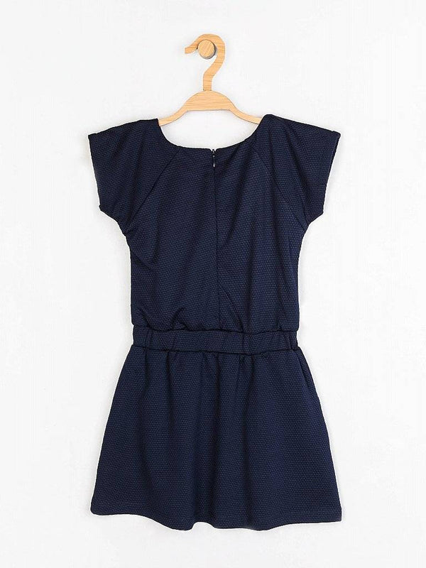 Peppermint Girls Navy Blue Regular Dress 12613 2