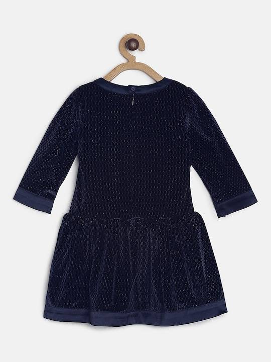 Peppermint Girls Navy Blue Regular Dress 12611 2