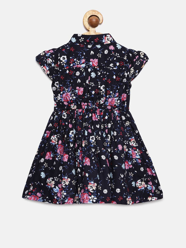 Peppermint Girls Navy Blue Regular Dress 12935 2